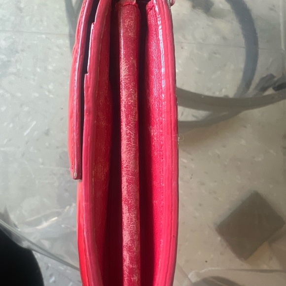 Red LV Wallet - Picture 3 of 3